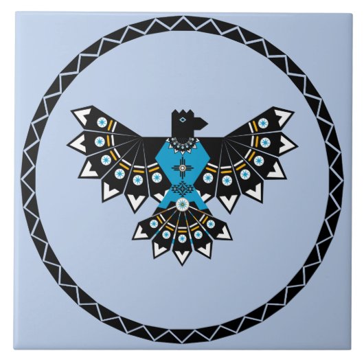Keramikfliese Native Eagle (Vorderseite)