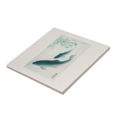 KERAMIKFLIESE: OHARA KOSON: CARP/KOI 1926 NAPKIN FLIESE (Seite)