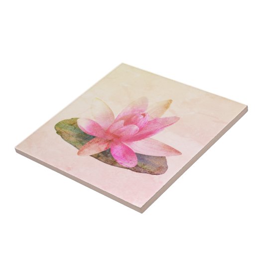 KERAMIKFLIESE: PINK LOTUS FLIESE (Seite)