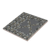 Keramikfliese Rockgrau (Seite)