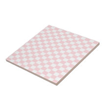 Keramikfliese Rosa und Weiß Quadrat