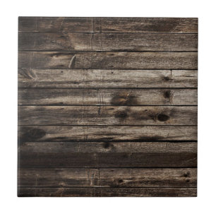 Keramikfliese Rustikal Dunkles Holz