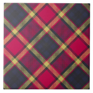Keramikfliese - Schottischer Tartan