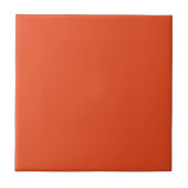 Keramikfliese verbranntes Orange Quadrat (Vorderseite)