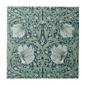 KERAMIKFLIESE: WILLIAM MORRIS : PIMPERNEL FLIESE (Vorderseite)