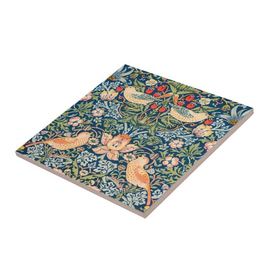 KERAMIKFLIESE: WILLIAM MORRIS : STRAWBERRY THIEVES FLIESE (Seite)