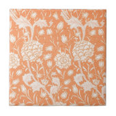 KERAMIKFLIESE: WILLIAM MORRIS : WILD TULIP FLIESE (Vorderseite)