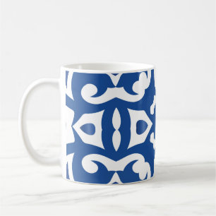 Keramikfliesen Azulejo Portugal. Vintage nahtloses Kaffeetasse