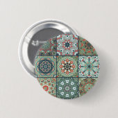 Keramikfliesenmuster Button (Vorne & Hinten)