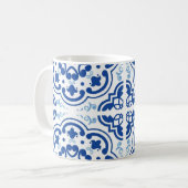 Keramikfliesenmuster Kaffeetasse (Vorderseite Links)