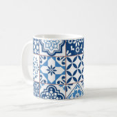 Keramikfliesenmuster Kaffeetasse (Vorderseite Links)
