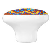 Keramikgriff Keramikknauf (Seitenansicht)