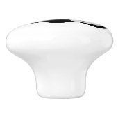 Keramikknauf. Panda. Keramikknauf (Seitenansicht)