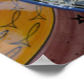 Keramikplatten Poster (Ecke)
