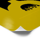 Keramikstudio-Töpfergeschäftsförderung Poster (Ecke)