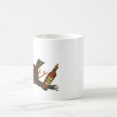 Keramiktasse mit Flat Out Robin Design Kaffeetasse (Mittel)