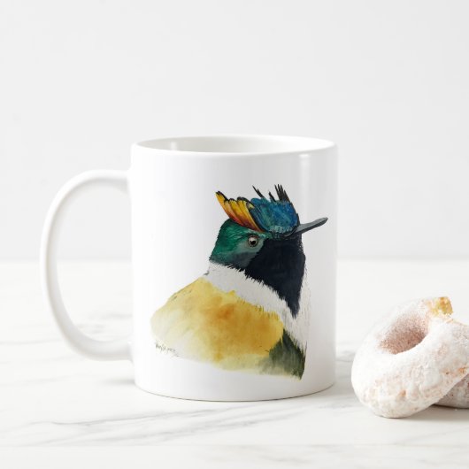 Keramiktasse mit Hornsonnendesign Kaffeetasse (Mit Donut)