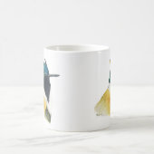 Keramiktasse mit Hornsonnendesign Kaffeetasse (Mittel)