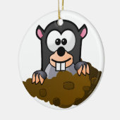 Keramikverzierung. Mole Keramikornament (Links)