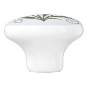 Keramischer Griff, wilde Idee Keramikknauf (Seitenansicht)