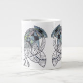 Keramischer Kaffeetasse - Idee Jumbo-Tasse (Vorderseite)