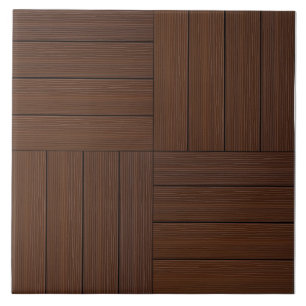 Keramisches Holzquartett-Fliese Fliese