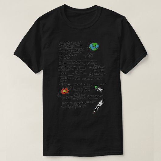 Kerbal Orbit Science 1 T-Shirt (Design vorne)