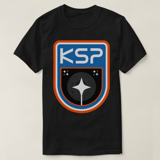Kerbal Space Program Abzeichen The Mun T-Shirt (Design vorne)