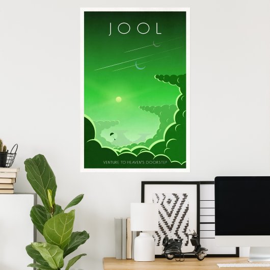 Kerbal Space Program Jool Poster (Heimbüro)