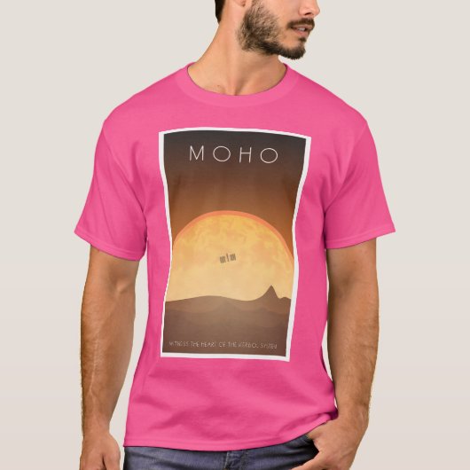 Kerbal Space Program Poster - Moho T-Shirt (Vorderseite)