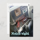 Kerbe acht postkarte (Vorne/Hinten)