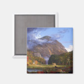 Kerbe des Weißen Berges von Thomas Cole Magnet (Vorderseite/Rückseite)