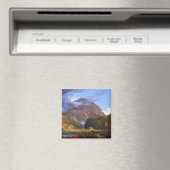 Kerbe des Weißen Berges von Thomas Cole Magnet (In Situ (Geschirrspüler))