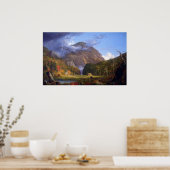 Kerbe des Weißen Berges von Thomas Cole Poster (Küche)