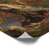 Kerbe des Weißen Gebirges (Notch von Crawford) Poster (Ecke)