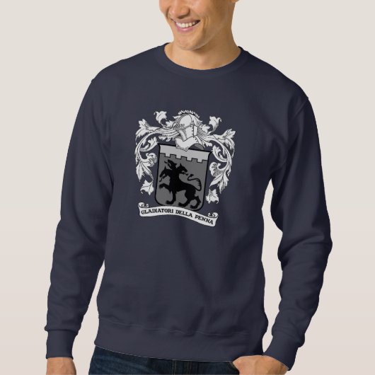 KERBEROS - DUNKLES LONGSLEEVE SWEATSHIRT (Vorderseite)