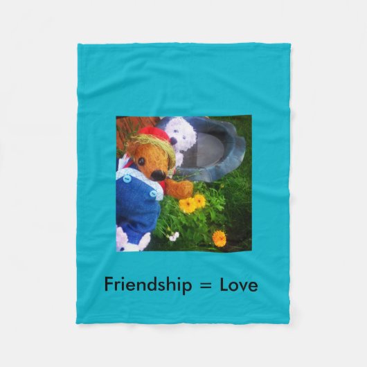 Ker'D und deeOHgee Fleecedecke (Vorderseite)