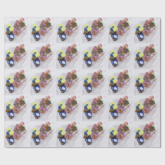 Ker'D und sein Schlitten Geschenkpapier (Flach)