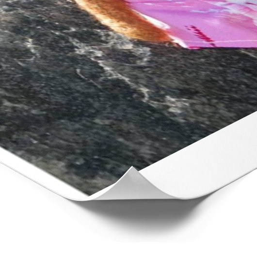 Ker'Dunkedunk Bear Vacacation Poster (Ecke)