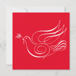 Kereru Calligraphy Peace Dove