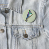 Kereru-Taube Button (Beispiel)