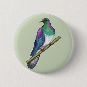 Kereru-Taube Button