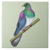 Kereru-Taube Fliese (Vorderseite)