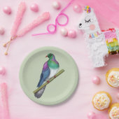 Kereru-Taube Pappteller (Party)