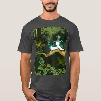 Kereru-Tauben im Wald T-Shirt