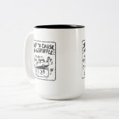 Kerfuffle Starter Toolbox Unfug-Modus Zweifarbige Tasse (Vorderseite Links)