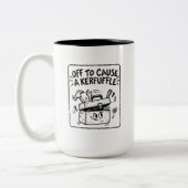 Kerfuffle Starter Toolbox Unfug-Modus Zweifarbige Tasse (Links)