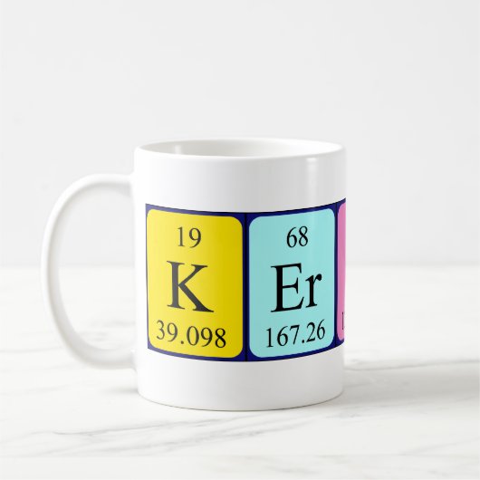 Kerith Periodenname-Tasse Kaffeetasse (Links)