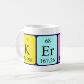 Kerith Periodenname-Tasse Kaffeetasse (Vorderseite Links)