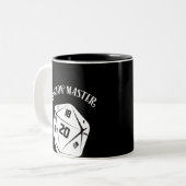 Kerker-Meister Zweifarbige Tasse (Vorderseite Links)